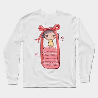 Macarons anyone? Long Sleeve T-Shirt